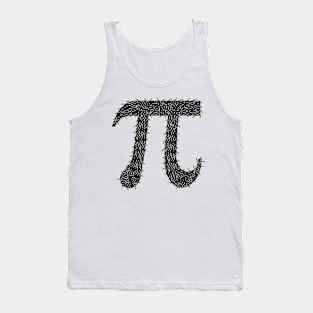 Hair Pi Math Joke Tank Top